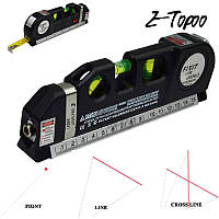 Лазерный уровень c рулеткой и линейкой level meter