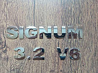 Надпись Signum 3.2 V6