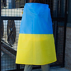 Комплект прапор України + Прапор УПА (135х90см) Тканинний / Великий прапор України, фото 3