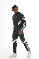 Спортивный костюм мужской на молнии Adidas Адидас водонепроникающая плащевка фабричная Турция