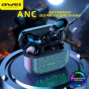 Блютус стереогарнітура Awei T29 ANC, фото 1