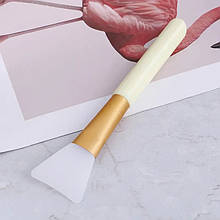 Пензель для нанесення масок для обличчя, силіконовий Жовтий