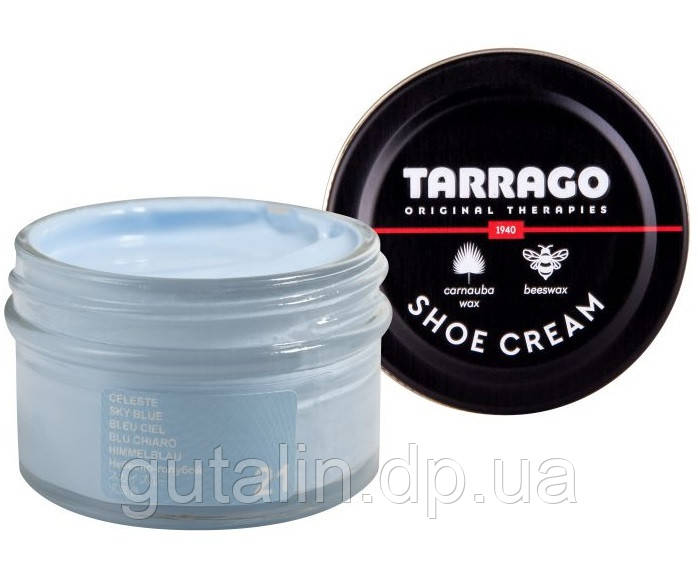 Крем для гладкої шкіри Tarrago Shoe Cream 50 мл колір блакитний (21)