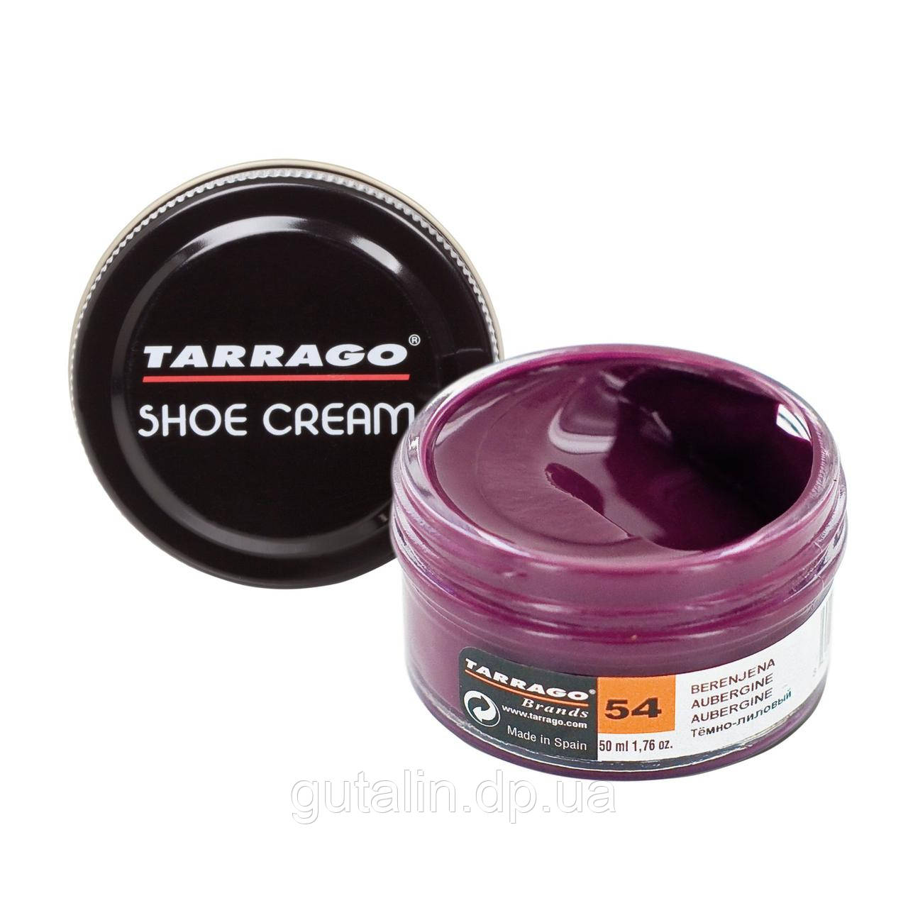Крем для гладкої шкіри Tarrago Shoe Cream 50 мл колір темно-ліловий (54)