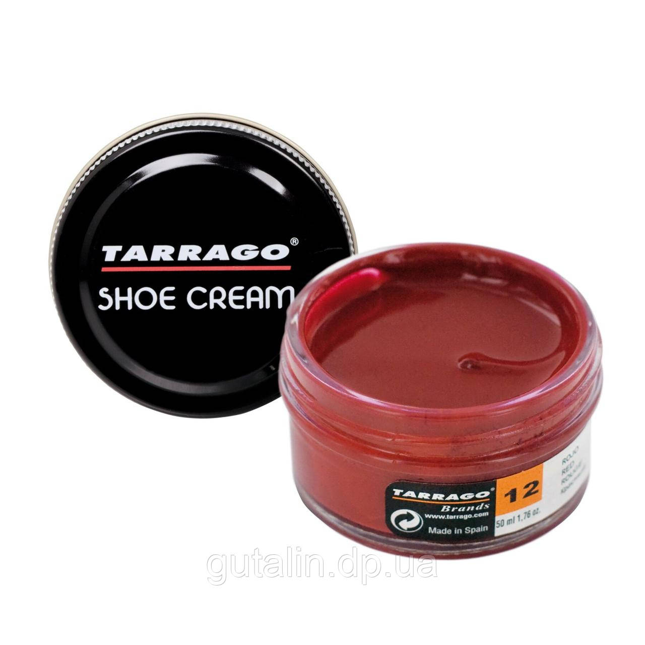 Крем для гладкої шкіри Tarrago Shoe Cream 50 мл колір червоний (12)