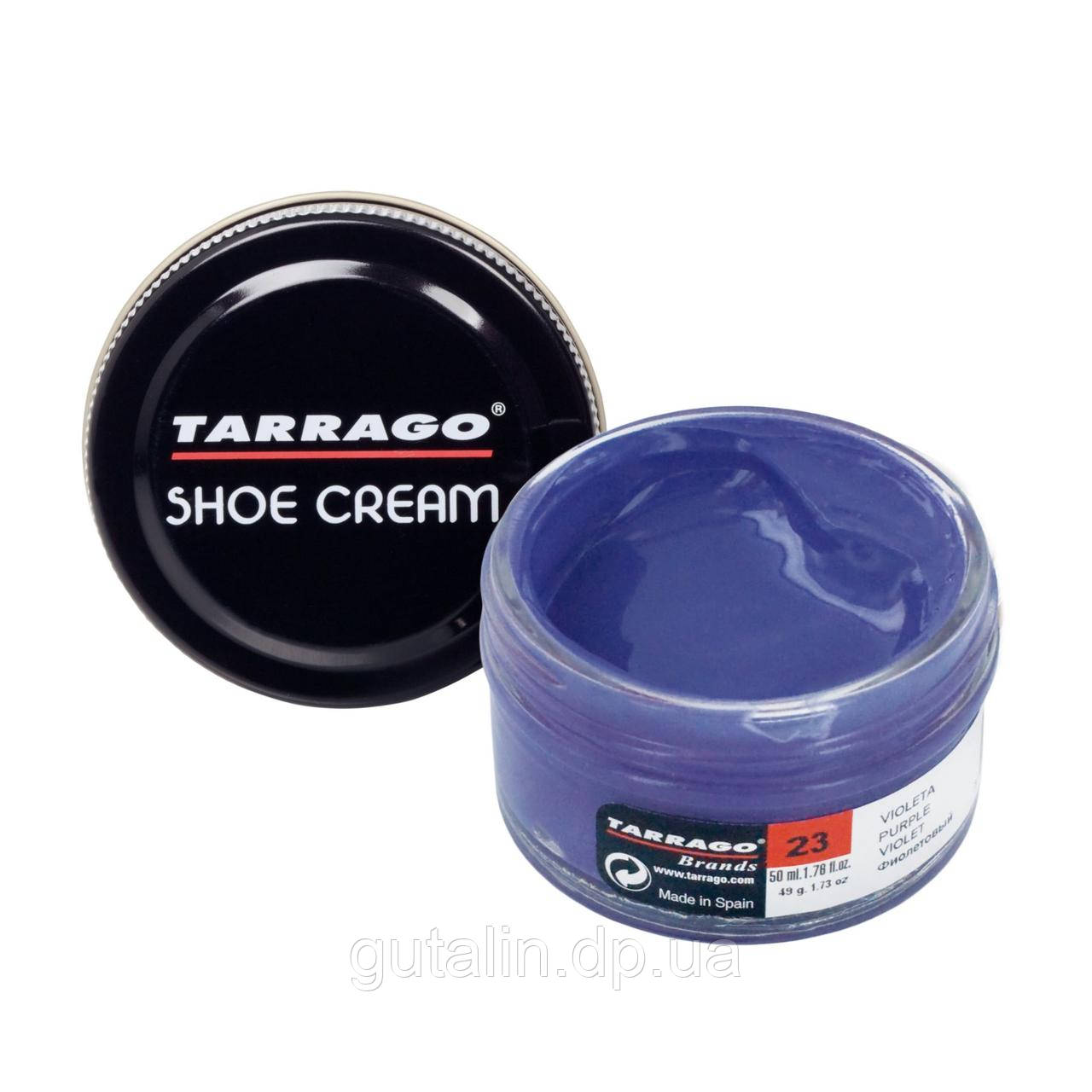 Крем для гладкої шкіри Tarrago Shoe Cream 50 мл колір фіолетовий (23)