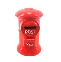 Копилка керамическая Почта 15 см красный OR-1076