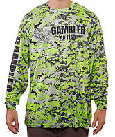 Лонгслив Gambler Long Sleeve Performance Shirt Digital Green L "Оригинал"