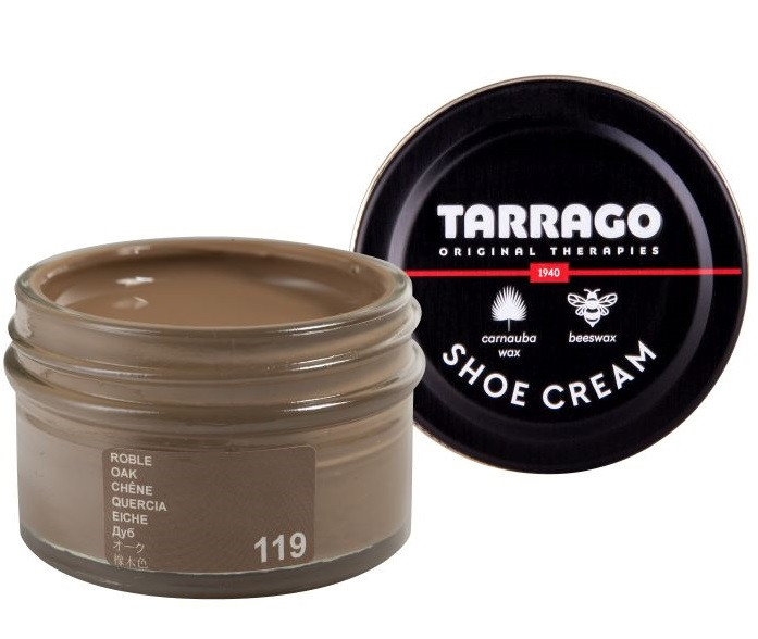 Крем для гладкої шкіри Tarrago Shoe Cream 50 мл колір дуб (119), фото 1