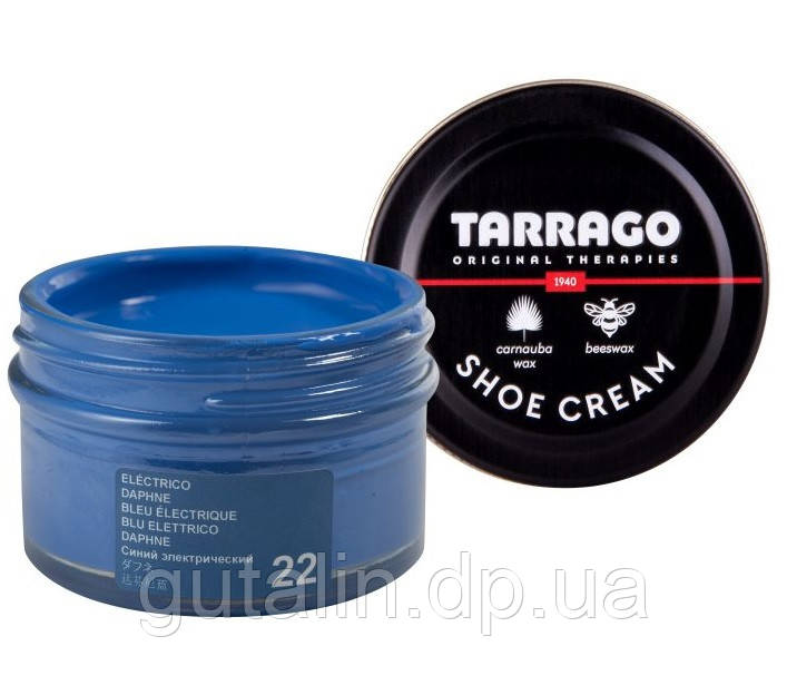 Крем для гладкої шкіри Tarrago Shoe Cream 50 мл колір електрик (22)