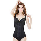 Корсет післяпологовий на бретельках для утяжки живота моделюючий Perfect Чорний, фото 6