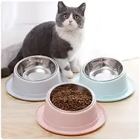 Миски для котячого корму, підняті миски для кішок та собак піднята на 15° 20,5 см