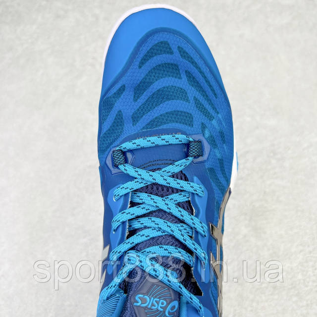 Волейбольные кроссовки синие Асикс Asics Metarise Tokyo Island