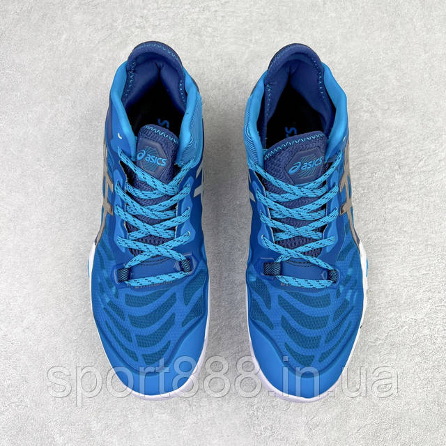 Волейбольные кроссовки синие Асикс Asics Metarise Tokyo Island
