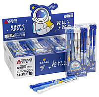 Ручка гелевая Космонавт «пишет-стирает», цвет синий, пиши-стирай