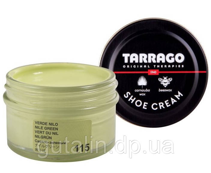 Крем для гладкої шкіри Tarrago Shoe Cream 50 мл колір світло салатовий (115)