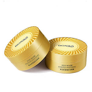 Опт Зволожувальні патчі для очей Bioaqua Gold element shooting eye mask, 60 шт., фото 3