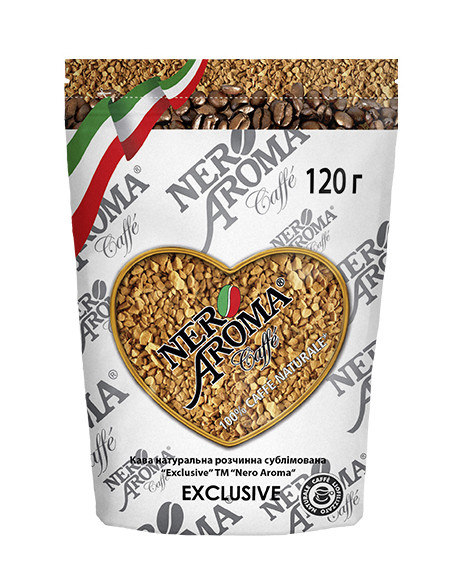 Кава розчинна Aroma Nero Exclusive 120 гр.