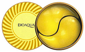 Опт Зволожувальні патчі для очей Bioaqua Gold element shooting eye mask, 60 шт., фото 1