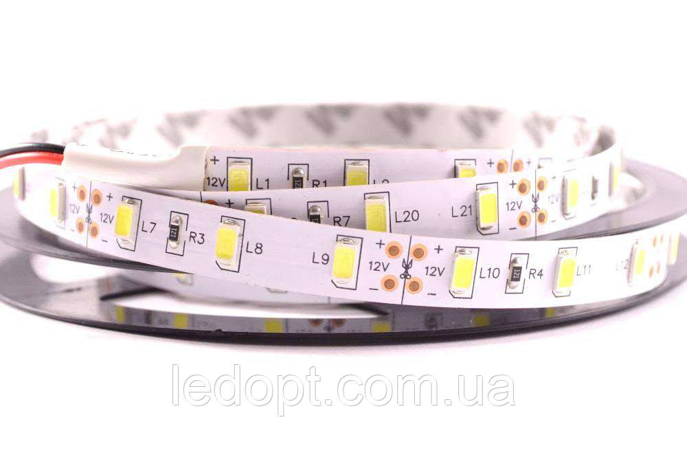 Світлодіодна стрічка SMD 5730 13,6W 60 LED/m IP20 Warm White 2700-3000K