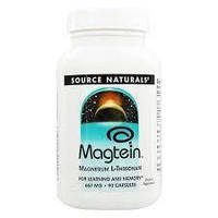 Source Naturals Magtein Magnesium L-Threonate (нейро магний) для улучшения работы мозга, 2000 мг/порция 90 к