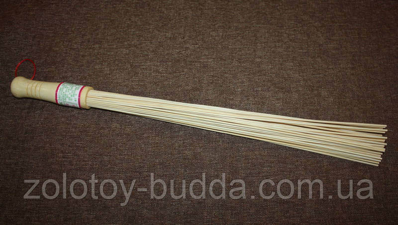 Веник бамбуковый массажный 56 см - фото 1 - id-p330391437