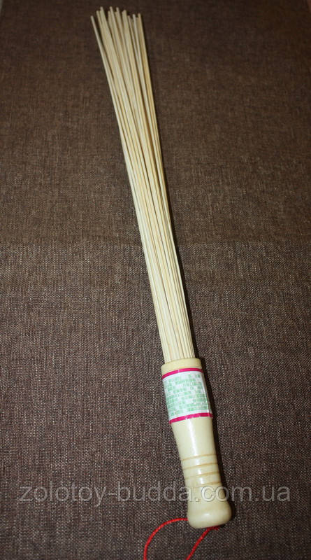Веник бамбуковый массажный 56 см - фото 3 - id-p330391437