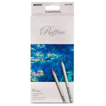 Олівці кольорові 12кол. Marco Raffine 7100-12CB