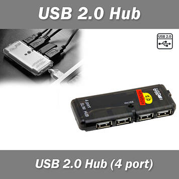 USB 1.1 2.0 Hub 4 порт. юсб хаб