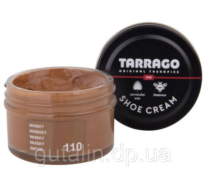 Крем для гладкої шкіри Tarrago Shoe Cream 50 мл колір віскі (110)