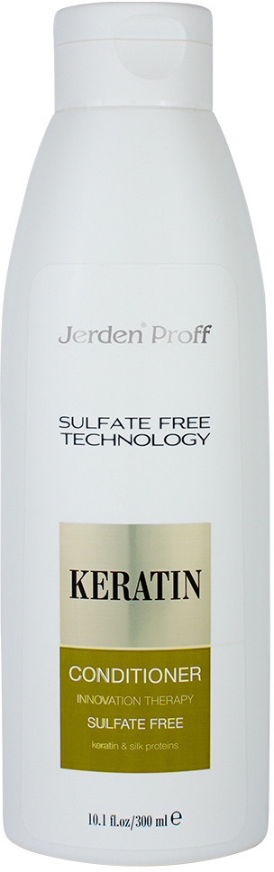 Кондиціонер для волосся Jerden Proff Keratin безсульфатний з кератином 300мл (4823085614025), фото 1