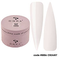 Полигель DNKa Acryl Gel №06 Creamy акрил-гель светло-бежевый, 30 мл