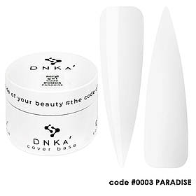 Полігель DNKa Acryl Gel No03 Paradise акрил-гель білий, 30 мл