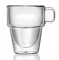 Чашка с двойными стенками 280 мл Helios "Палермо" HL6763