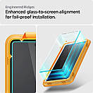 Захисне скло Spigen для Pixel 7a — Alignmaster (2 шт.), Clear (AGL05968), фото 4