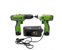 Набір акумуляторних інструментів шурупокрут і гайковерт PRO-CRAFT Industrial РА 168 SET