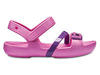 Кроксы сабо Детские Lina Sandal Fuchsia C7 23-24 14 см Малиновый