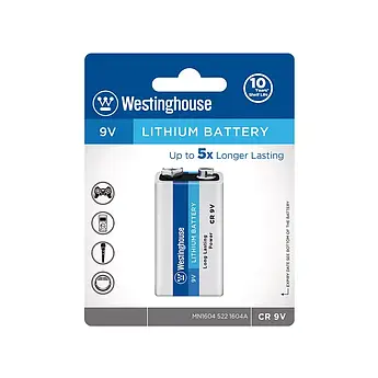 Літієва батарейка Westinghouse Lithium CR9V
