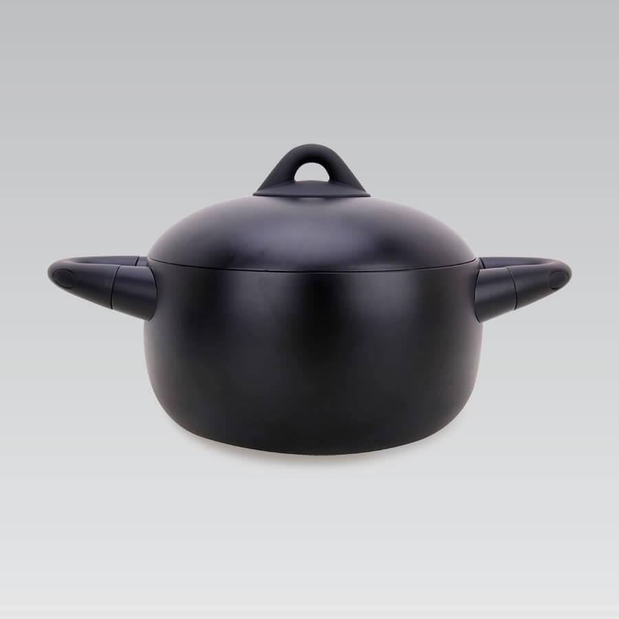 Каструля Maestro MR-4017-22, 4 л, 22 см, алюмінієва з кришкою та антипригарним покриттям