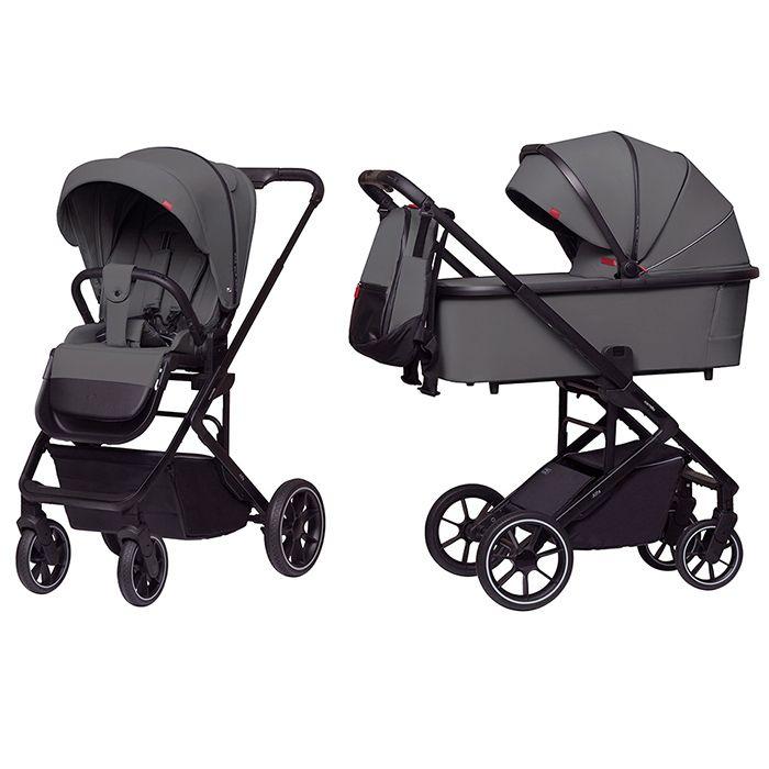 Коляска універсальна CARRELLO Alfa+ CRL-6507 (2in1) Falcon Grey