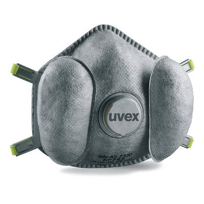 Високоефективна формована маска uvex silv-Air 7330 FFP3, фото 5