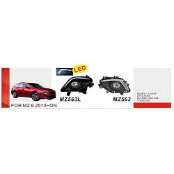 Фари дод.модель Mazda 6 2013-15/MZ-563/H11-12V55W/ел.дріб (MZ-563)