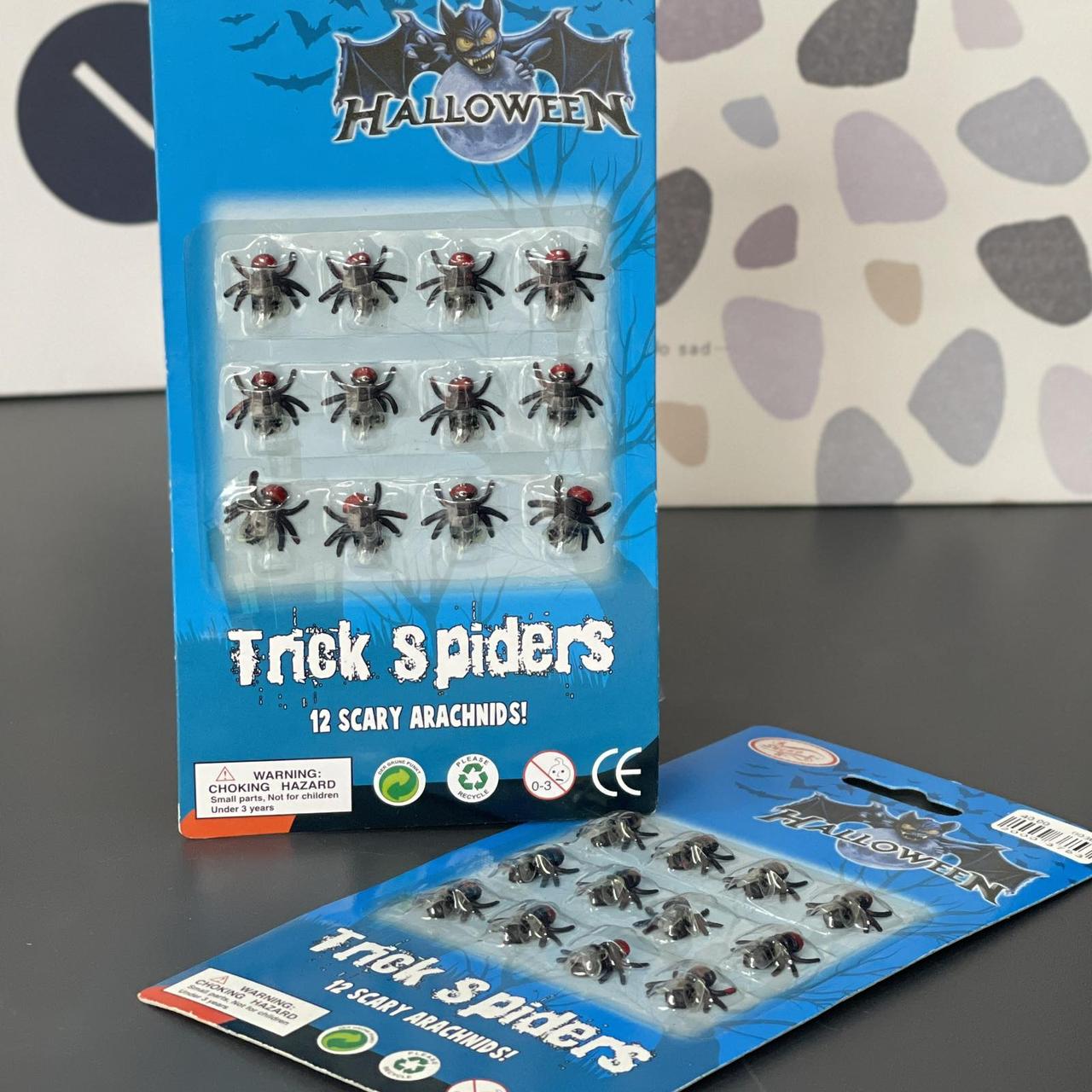 Набір "Мухи", 12 шт, Хелловін, Декоративные мухи для хэллоуина, фото 1