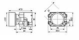 Лампа сигнальна 22мм зелений LED 230V AC [BLS50-BU-K06] LAY5-BU63 УЕК, фото 2