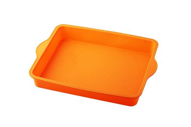 Силіконова форма прямокутна 30х22х4см, фото 1