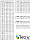Настінне набірне меню Tetris – об'ємні дерев'яні літери, будь-які кольори, фото 3