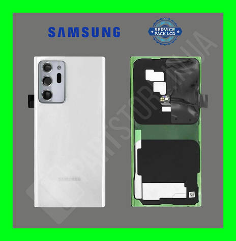 Кришка Samsung N985 White Note 20 Ultra (GH82-23281C) сервісний оригінал з розбирання, фото 2