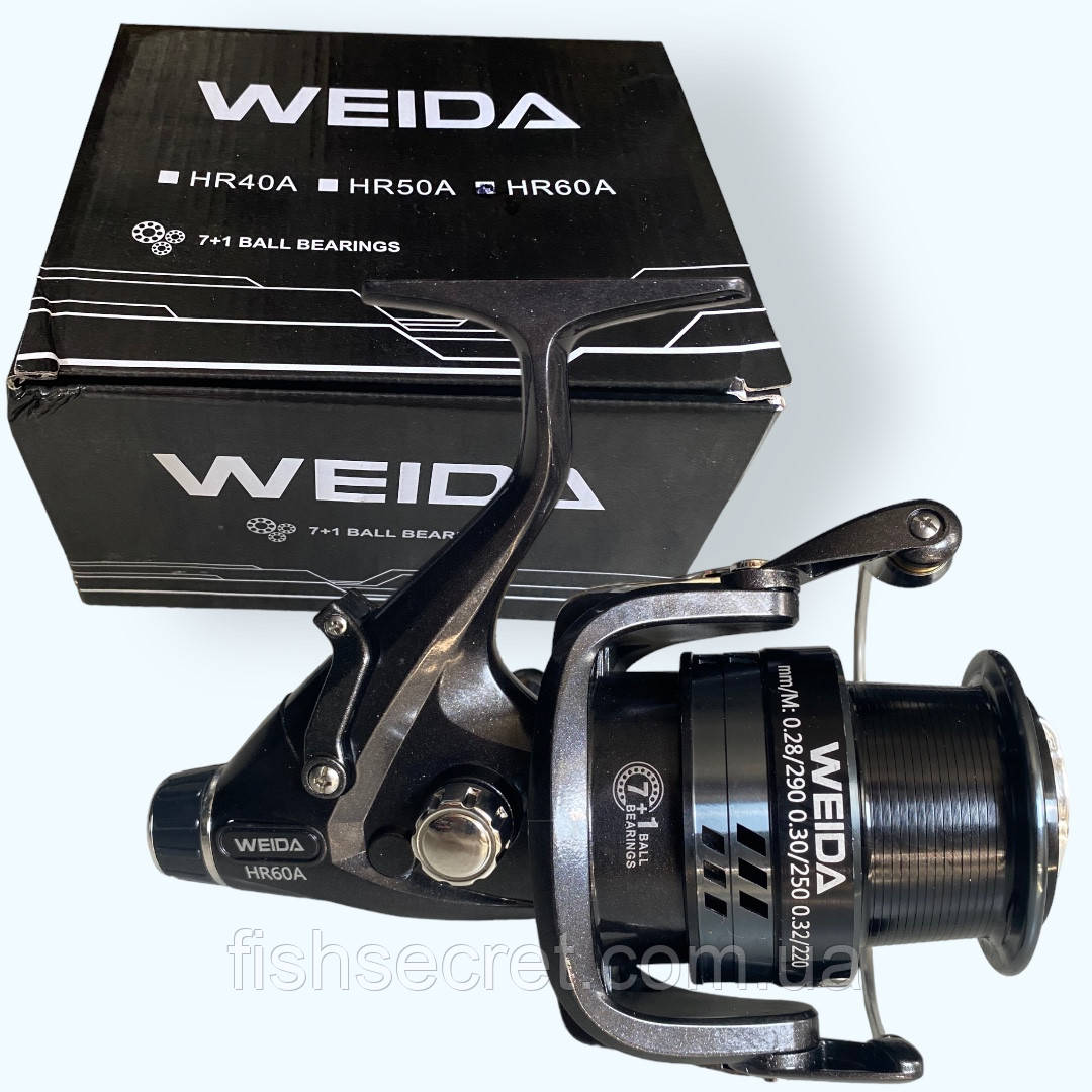 Котушка з бейтранером Weida (Kaida) HR A 7+1 4000