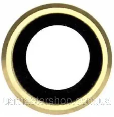 Скло камери iPad Pro 12.9 2017 золотисте + кільце, фото 1