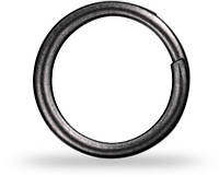 Кольцо заводное Gurza Split Rings BK # 2 4.0mm 15kg 10шт "Оригинал"